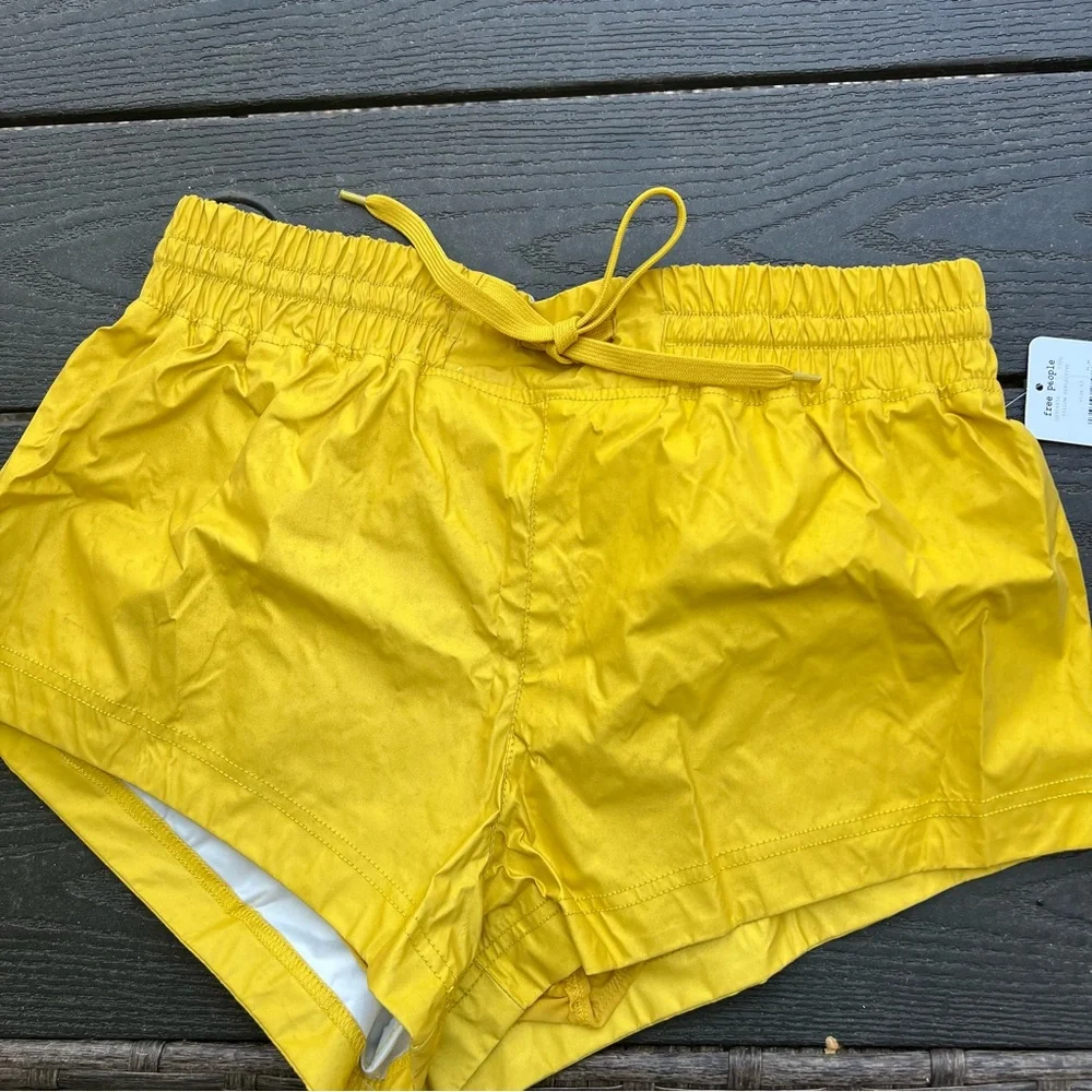 New Free People Movement Moonlight Reflective Shorts